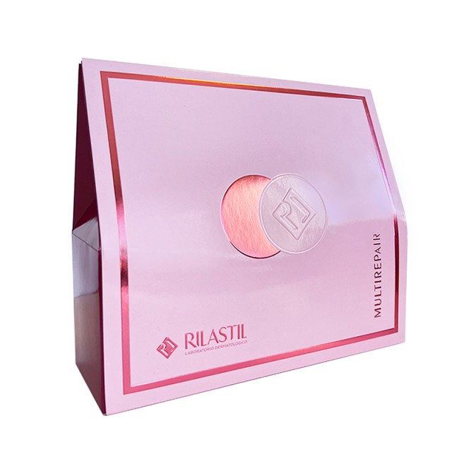 RILASTIL - MultiRepair Pink Promo Aqua Intense 72H Gel Cream Intensive Moustirizer (15ml) & MultiRepair H.A. Facial Detox Serum (30ml) & Aqua Moisturizing Face Cleanser (50ml)