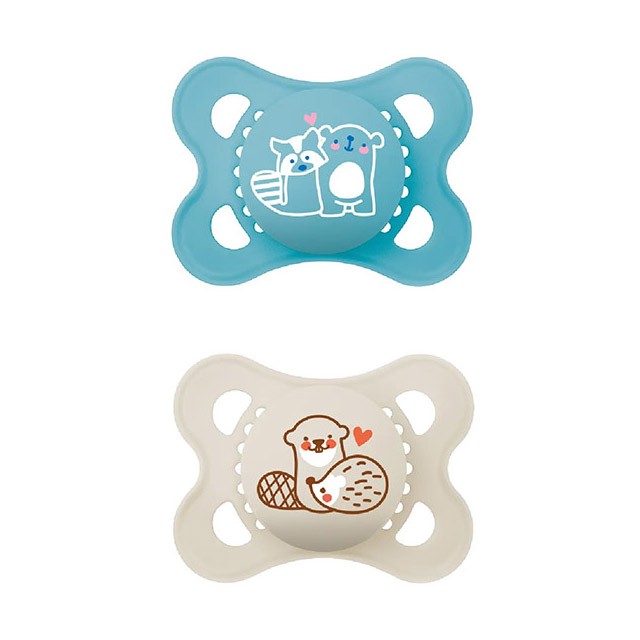 MAM - Original Πιπίλα Σιλικόνη 2-6m Boy (100SB) | 2τμχ