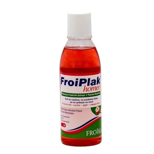 FROIKA - Froiplak Homeo Mouthwash Μήλο - Κανέλα | 250ml