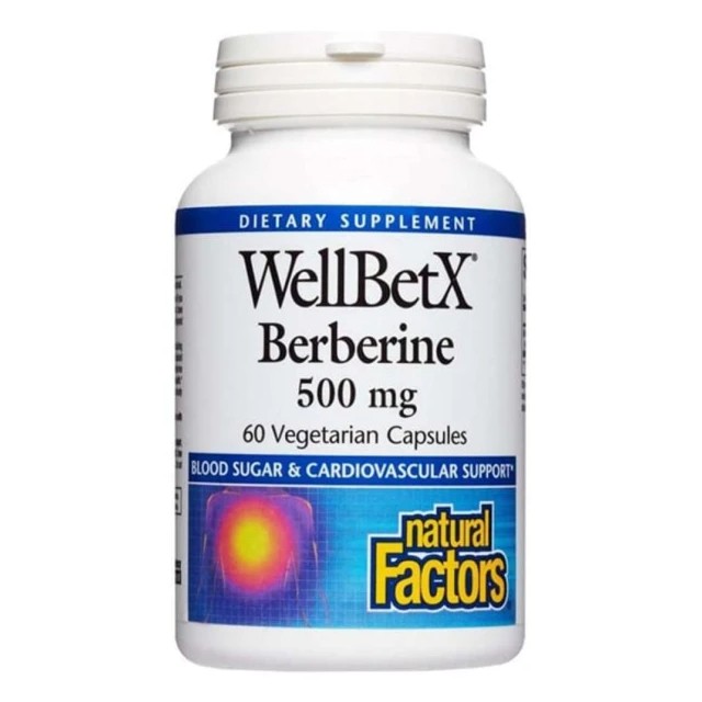 Natural Factors WellBetX Berberine 500mg 60 Caps