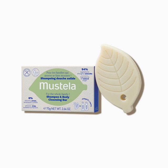MUSTELA - Shampoo & Body Cleansing Bar | 75gr