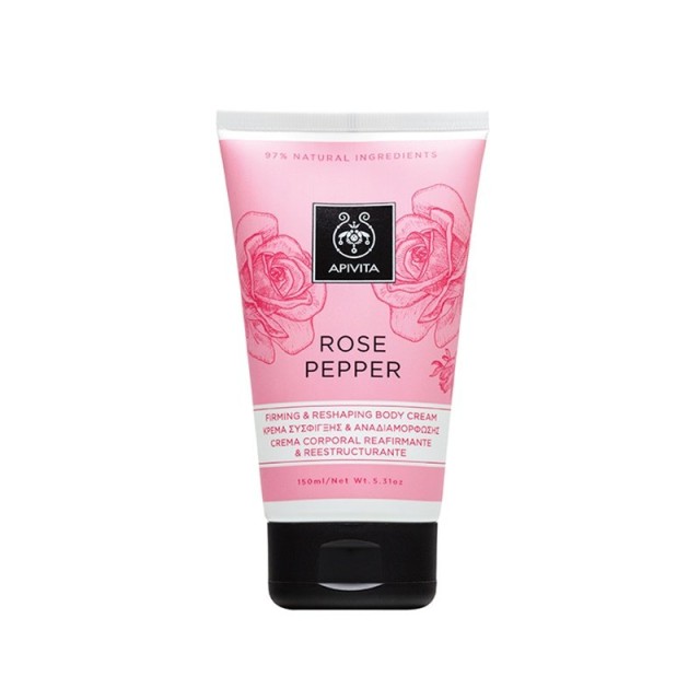 APIVITA - ROSE PEPPER Firming & Reshaping Body Cream | 150ml