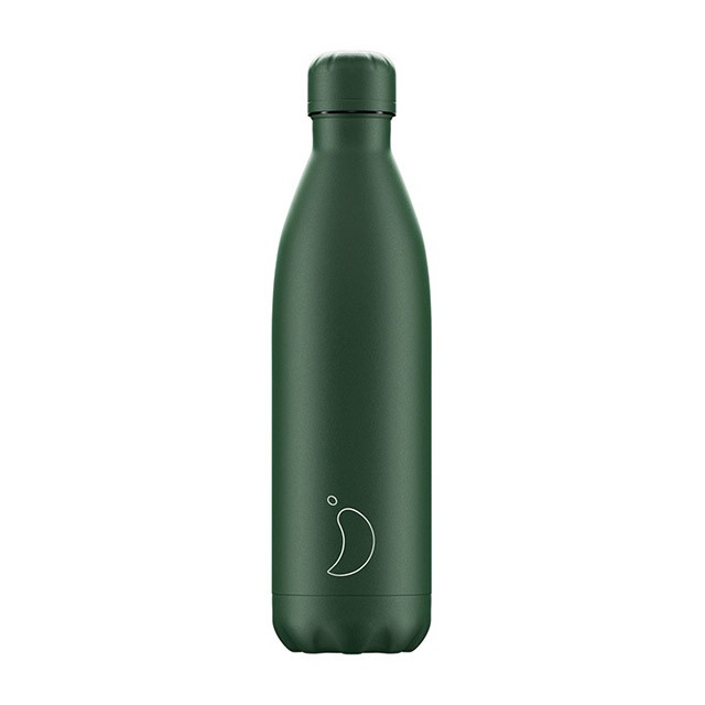 CHILLYS - Bottle Matte Green | 750ml