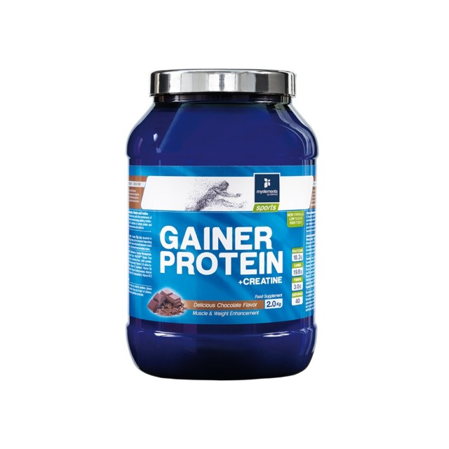 MY ELEMENTS - Gainer Protein Chocolate + Creatine | 2kg