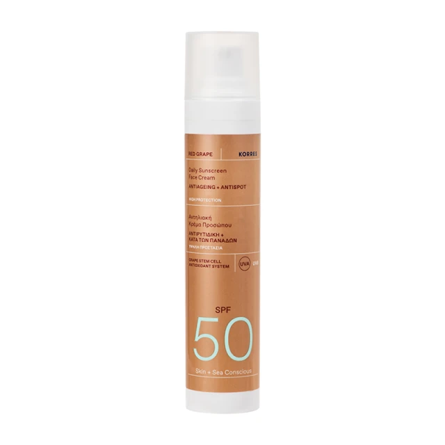 Korres Red Grape Daily Sunscreen Face Cream SPF50 50ml