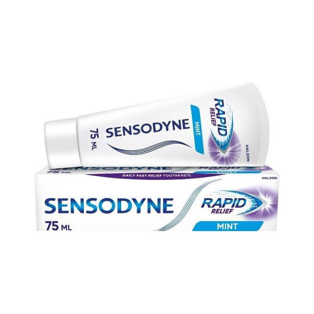 Sensodyne Rapid Relief Οδοντόκρεμα για Γρήγορη Ανακούφιση από την Ευαισθησία 75ml