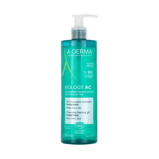 A-DERMA - Biology AC Cleansing Foaming Gel Purifying | 400ml