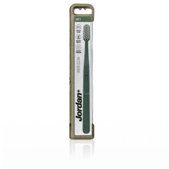 JORDAN - Green Clean Soft Toothbrush Soft Green | 1 τμχ