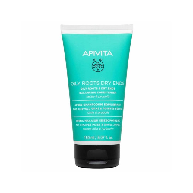 APIVITA - Oil Roots & Dry Ends Balancing Conditioner με Τσουκνίδα & Πρόπολη | 150ml