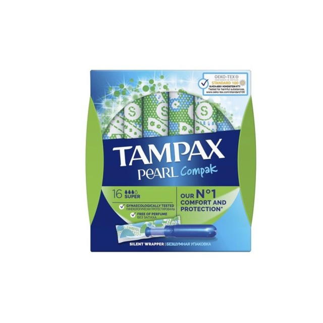 TAMPAX - Compak Pearl Super | 16τμχ