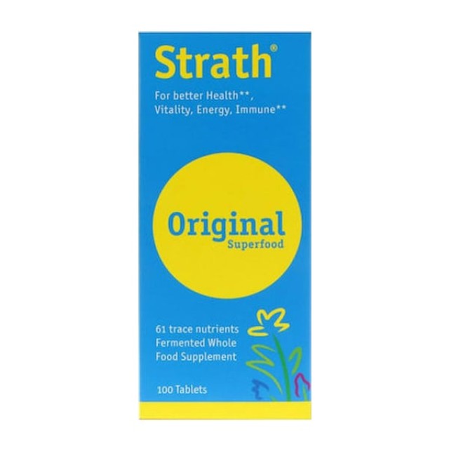 Strath Original Tablets Συμπλήρωμα Διατροφής με Φυτική Μαγιά 100tabs