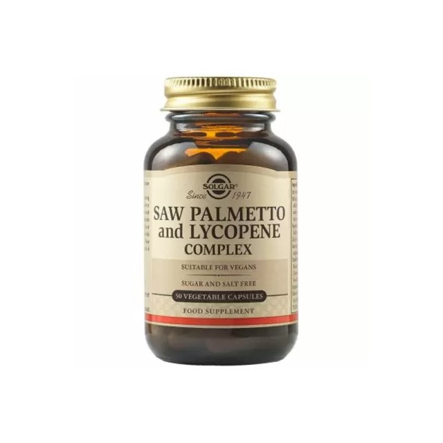 SOLGAR - Saw Palmetto and Lycopene Complex | 50veg.caps