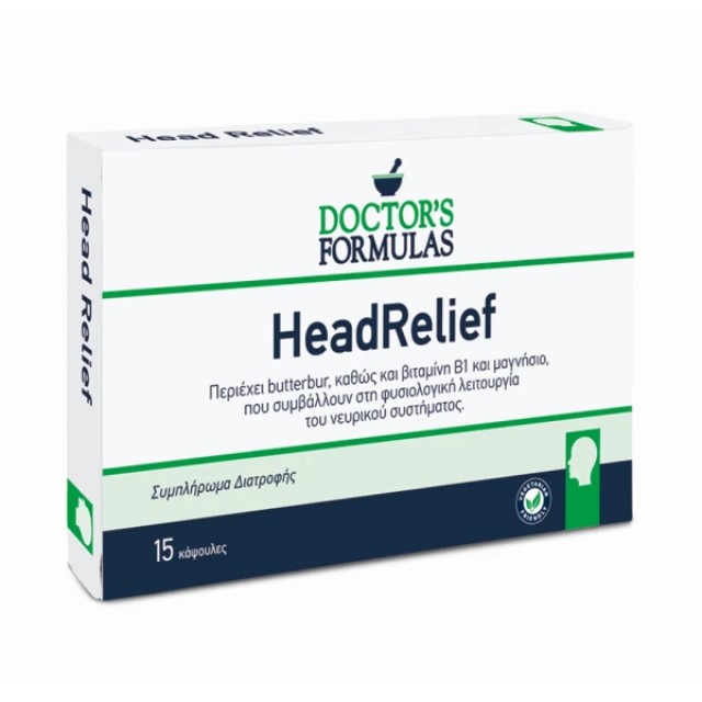 Doctors Formulas Head Relief 15 capsules