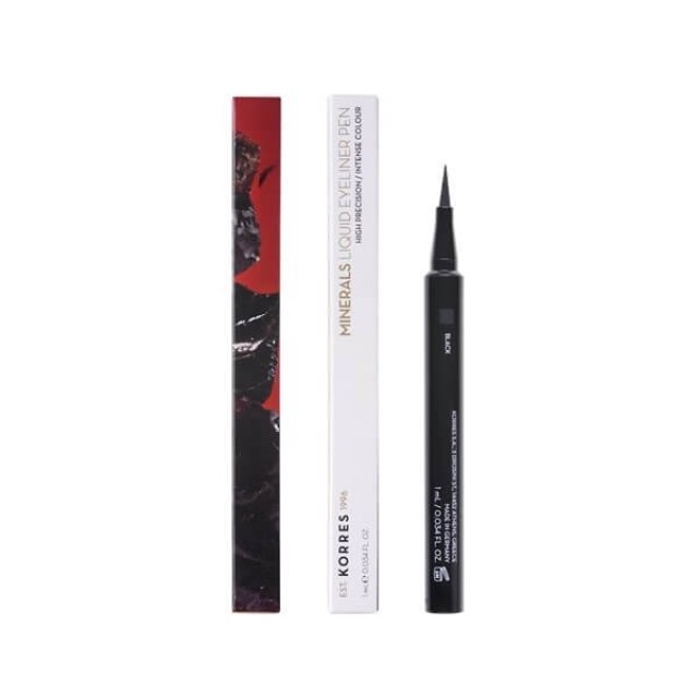 KORRES - Minerals Liquid Eyeliner Pen Black no01 | 1ml
