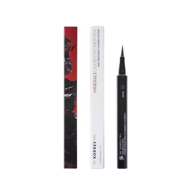 KORRES - Minerals Liquid Eyeliner Pen Black no01 | 1ml