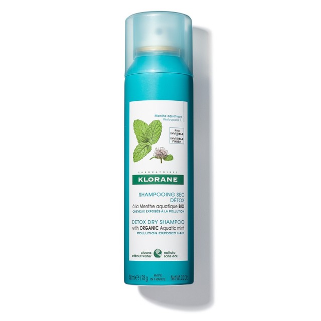 KLORANE - Dry Shampoo Detox with Aquatic Mint | 150 ml
