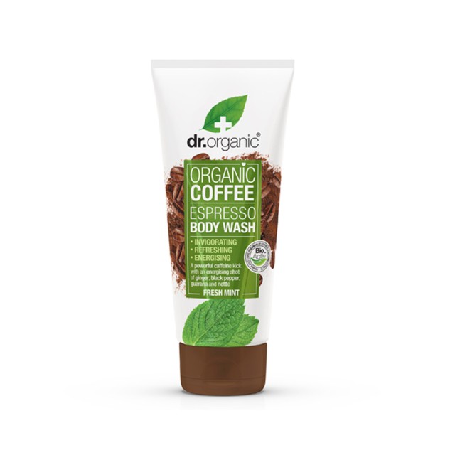 DR.ORGANIC - Organic Coffee Espresso Mint Body Wash | 200ml