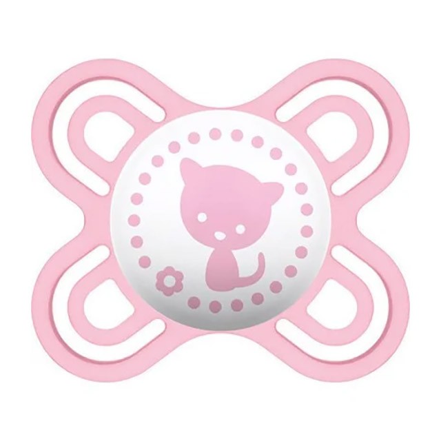 MAM - Perfect Start Πιπίλα Σιλικόνης Pink 0-2m (128S) | 1τμχ