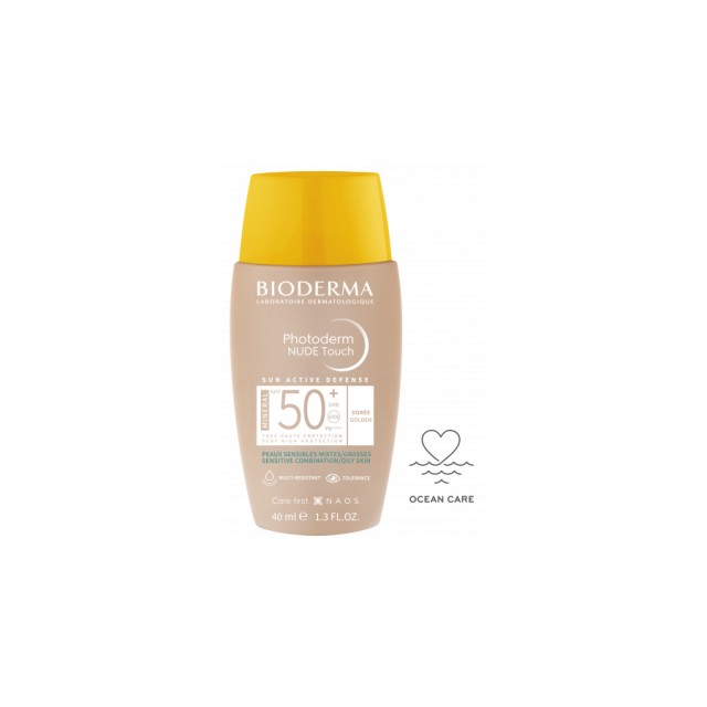 BIODERMA - Photoderm Nude Touch Mineral Golden SPF50+  | 40ml