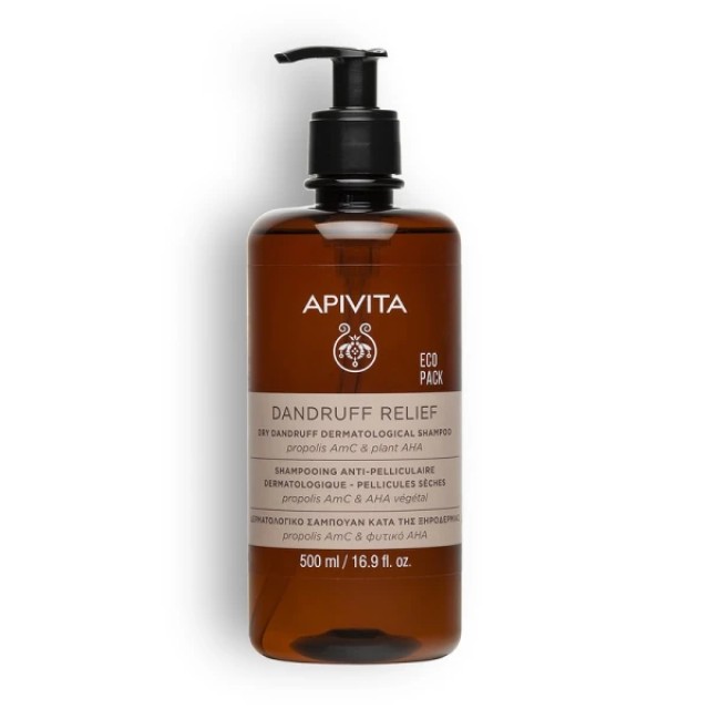 Apivita Dandruff Relief Σαμπουάν Κατά της Ξηροδερμίας, 500ml