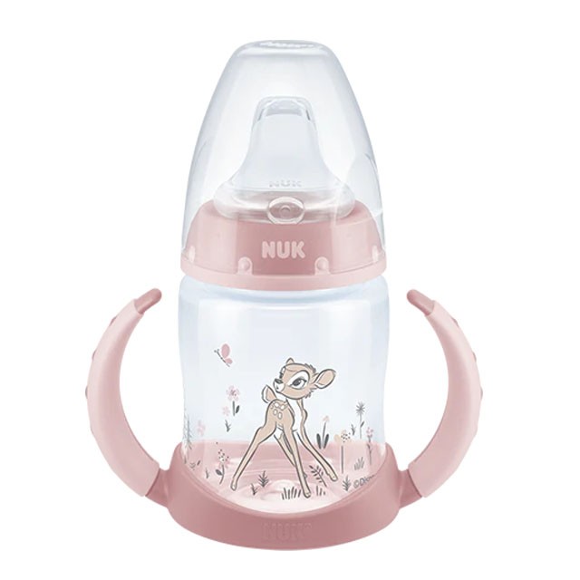 NUK - Disney First Choice Bambi Μπιμπερό εκπαίδευσης με Δείκτη Ελέγχου Θερμοκρασίας | 150ml