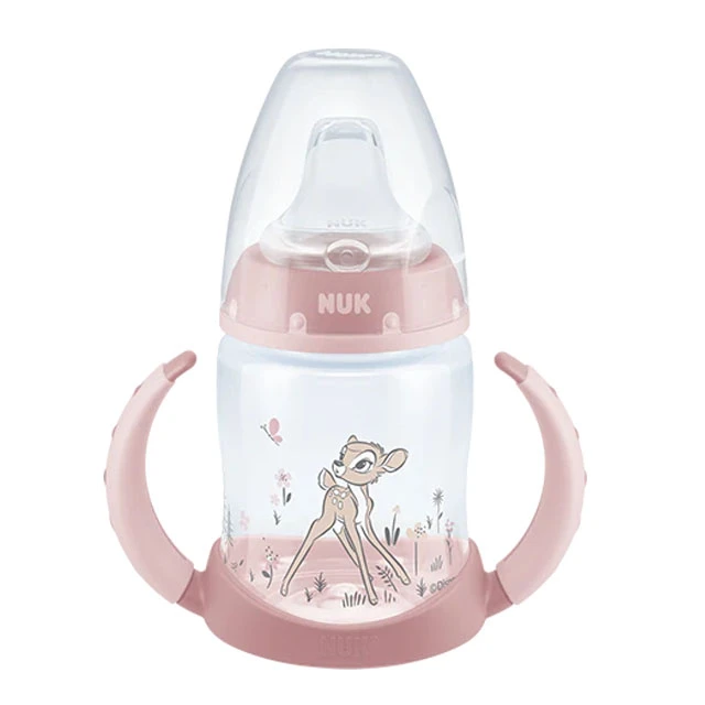 NUK - Disney First Choice Bambi Μπιμπερό εκπαίδευσης με Δείκτη Ελέγχου Θερμοκρασίας | 150ml