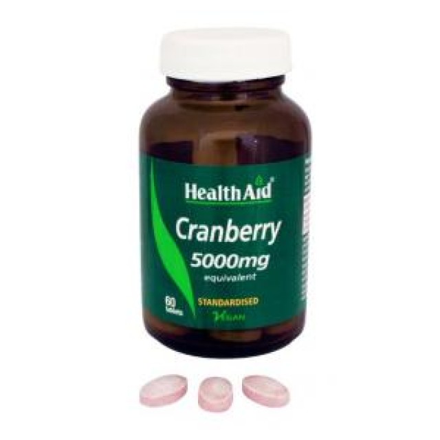HEALTH AID - Cranberry 5000mg | 60tabs