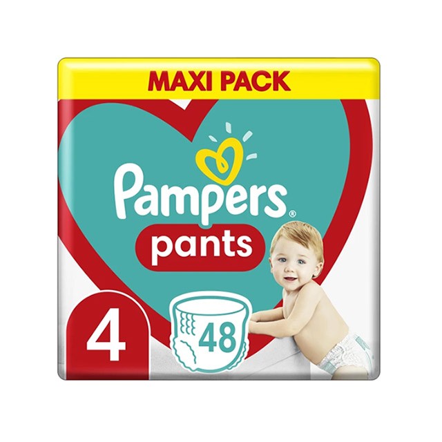 PAMPERS - Pants No4 (9-15kg) | 48τμχ