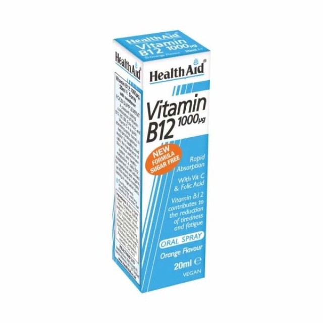 Health Aid Vitamin B12 1000μg Oral Spray 20ml