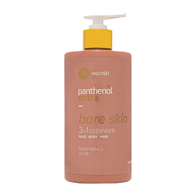 PANTHENOL Extra - Bare Skin 3 in 1 Cleanser Face,Body & Hair | 500ml