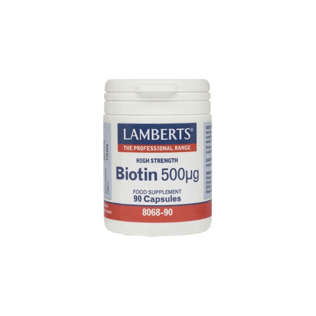LAMBERTS - Biotin 500μg | 90caps