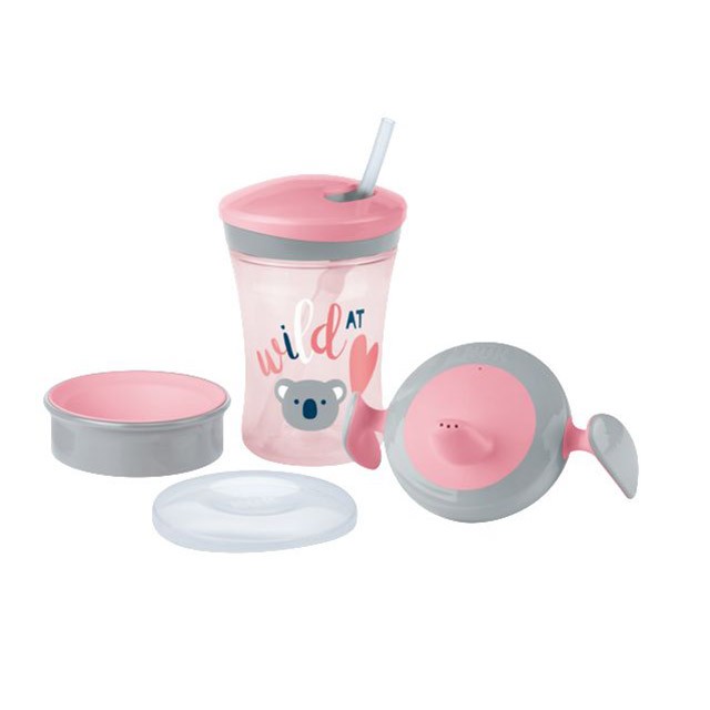 NUK - Learn to Drink Set Pink 6months+ | 230ml