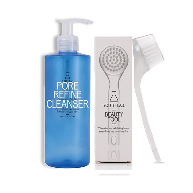 Youth Lab Promo Pore Refine Cleanser 300ml & Beauty Tool