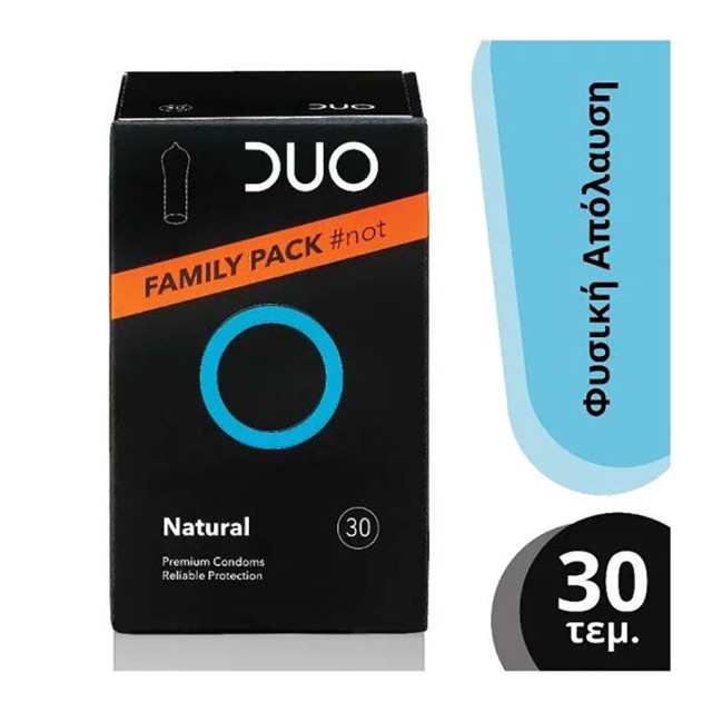 DUO - Natural  Premium Condoms Family Pack #not | 30τμχ