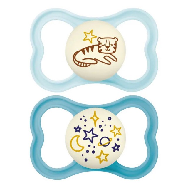 MAM - Supreme Night Better Together Colours of Nature Πιπίλα Σιλικόνης 6-16m Boy (248SB) | 2τμχ