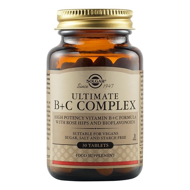 Solgar Ultimate B+C Complex 30tabs