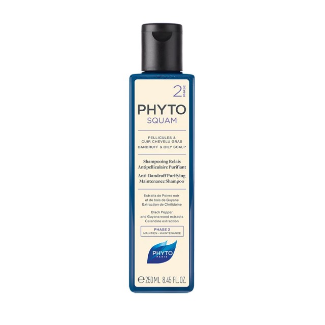 PHYTO - Phytosquam Anti-Dandruff Moisturizing Maintenance Shampoo Phase 2 | 250ml 