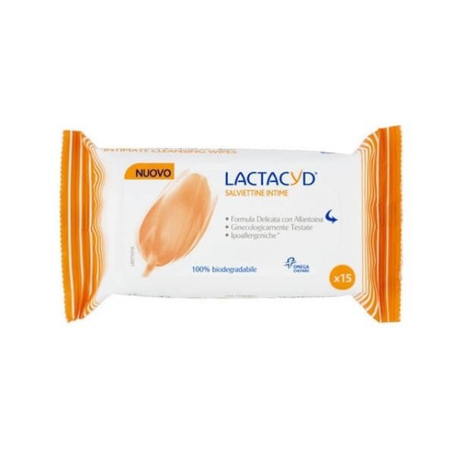 LACTACYD - Intimate Wipes | 15τμχ