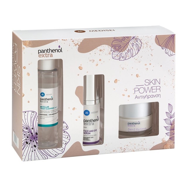 PANTHENOL Extra - Promo Face & Eye Cream (50ml) & Face and Eye Serum (30ml) & Micellar True Cleanser 3 in 1 (100ml)