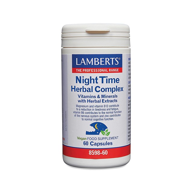 Lamberts - Night Time Herbal Complex 60caps