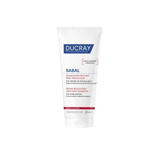 Ducray Sabal Σμηγματορρυθμιστικό Σαμπουάν Αγωγής 200ml