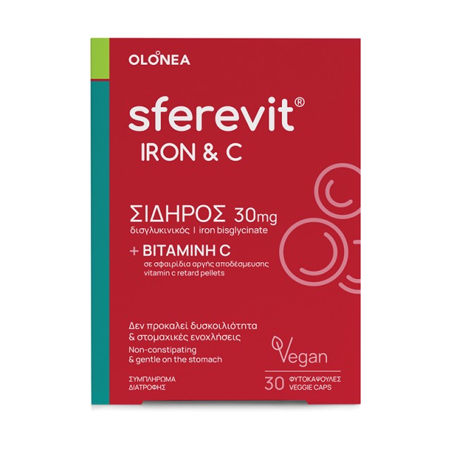 OLONEA - Sferevit Iron & C | 30caps