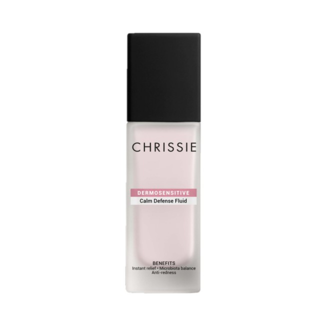 Chrissie Dermosensitive Calm Defense Fluid Καταπραϋντική Κρέμα Ελαφριάς Υφής για τις Ευαίσθητες Επιδερμίδες, 35ml