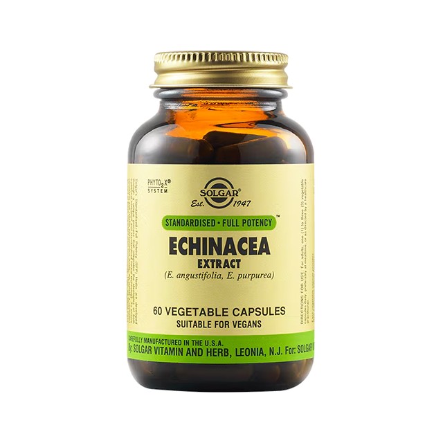 Solgar Echinacea Root & Leaf Extract 60caps
