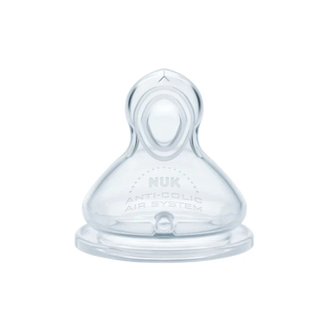 NUK - First Choice Plus Flow Control Θηλή σιλικόνης με έλεγχο ροής 6-18m | 2τμχ