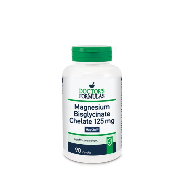 DOCTORS FORMULAS - Magnesium Bisglycinate Chelate 125mg | 90caps