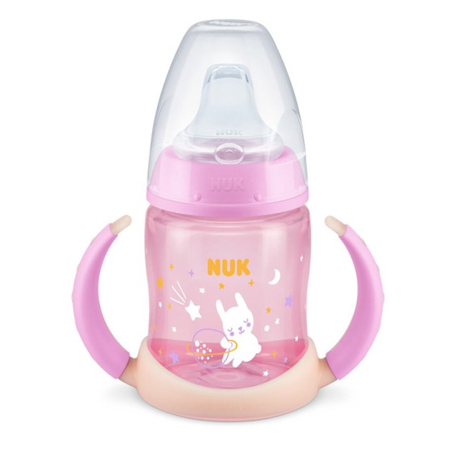 NUK - First Choice Learner Bottle Night 6-18m Pink | 150ml
