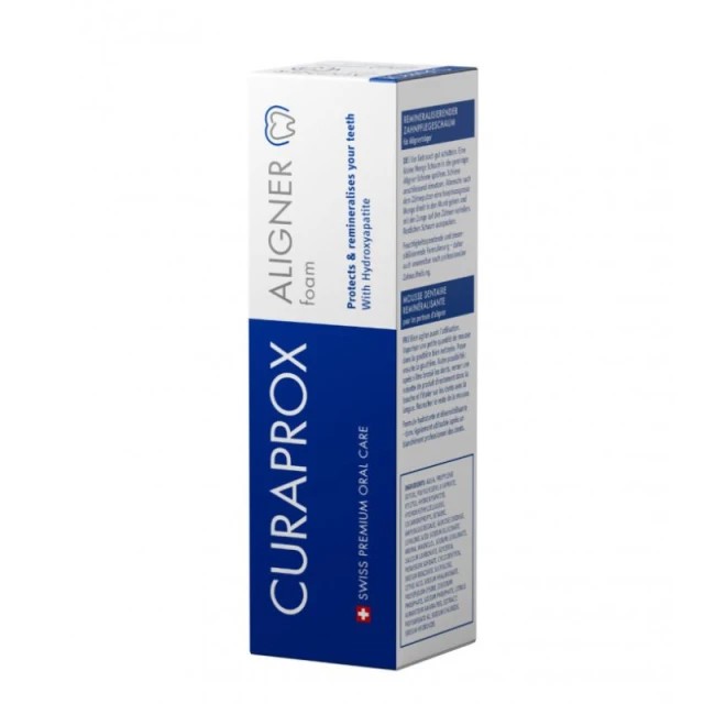 Curaprox Aligner Αφρός για Νάρθηκες & Σιδεράκια 40ml