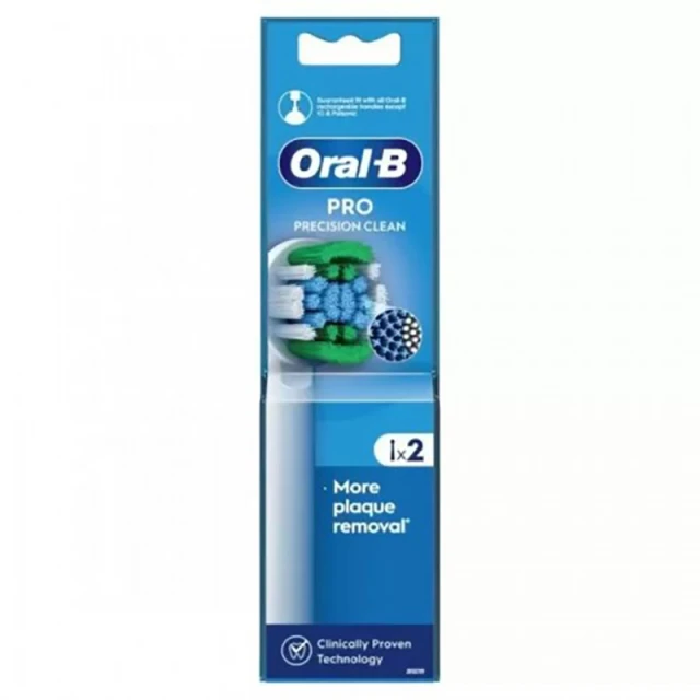 Oral B Pro Precision Clean Ανταλλακτικά Ηλεκτρικής Οδοντόβουρτσας 2τμχ