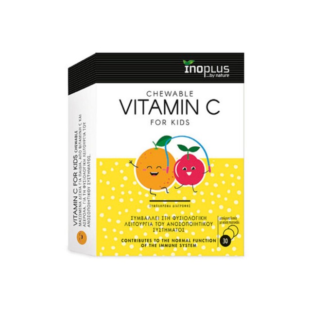 INOPLUS - Vit C Kids | 30 δισκία